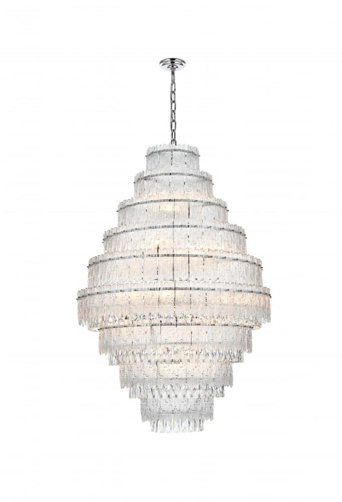 Emilia Hang D36&#34;H53.5&#34; E12 L27 Chrome