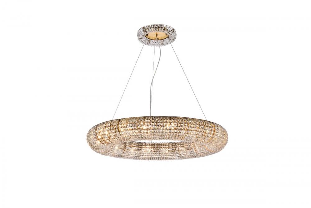 Paris 18 lights gold chandelier