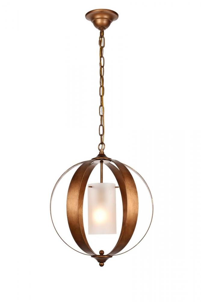 Marion Hang D15&#34;H19&#34;L1 Vintage Gold