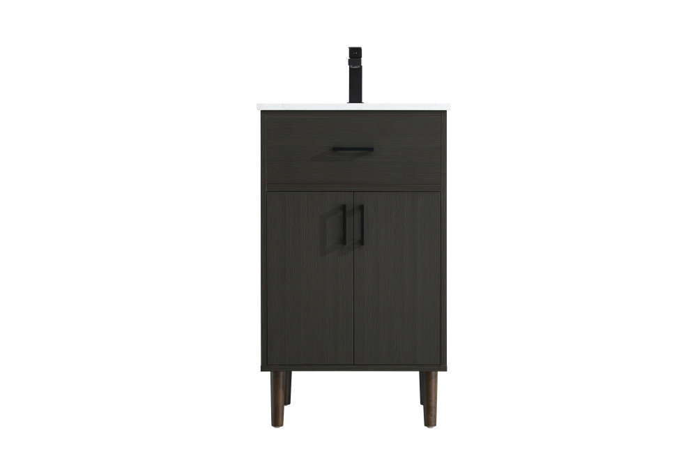 Chandler 20 inch Single Bathroom Vanity in Mocha Brown