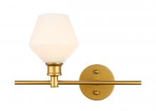 Elegant LD2301BR - Gene Wall L14.7W8H10.5 BR W/GL
