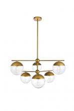 Elegant LD6145BR - Eclipse Hang D36"H17"L6 BR CL