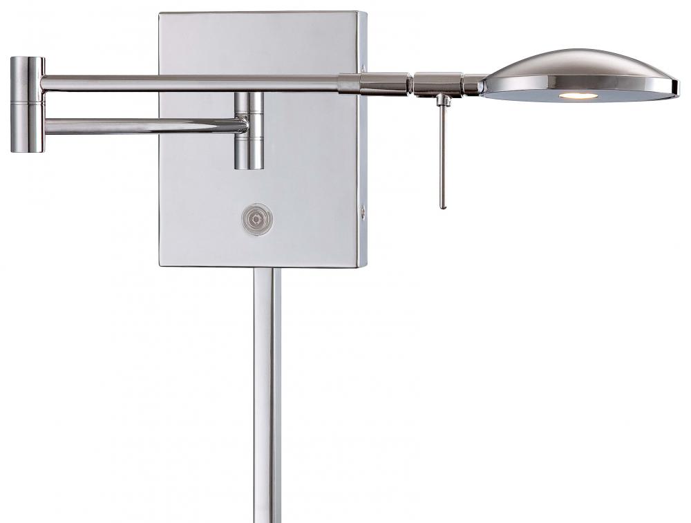 GEORGE&#39;S READING ROOM - 1 LIGHT LED SWING ARM WALL LAMP